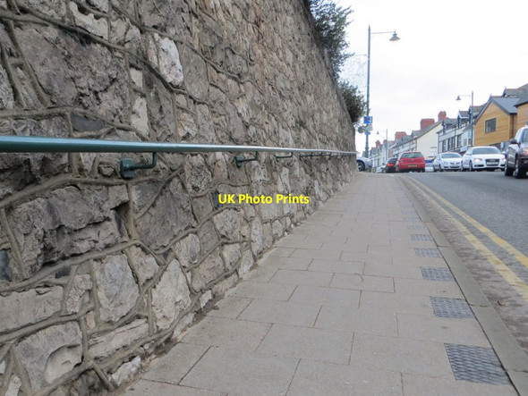 Photo 6"x4" Roadside wall in Conway Road, Llandudno Junction Conwy c2013