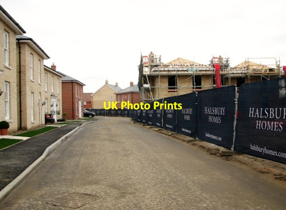 Photo 6"x4" Houses in Oak Avenue, St George's Park Loddon c2018