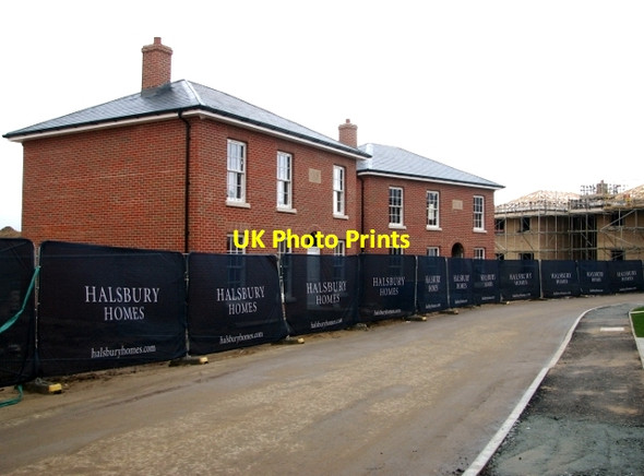 Photo 6"x4" New housing in Oak Avenue Loddon c2018