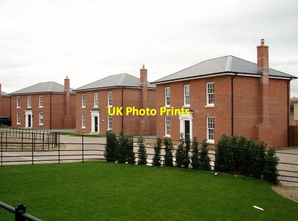 Photo 6"x4" New houses on the edge of St George's Park Loddon c2018