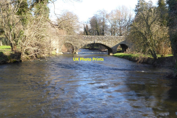 Photo 6"x4" Bridge crossing the River Arrow Pembridge c2018