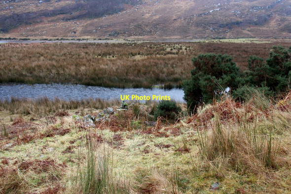 Photo 6"x4" Oxbow lake remnant off Strathmore River Allt a' Mhuiseil c2018