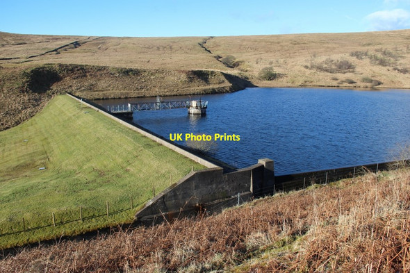 Photo 6"x4" Outerwards Reservoir Meigle\/NS1965 c2018