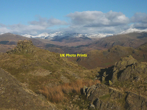 Photo 6"x4" On the summit, Stickle Pike Broughton Mills c2018