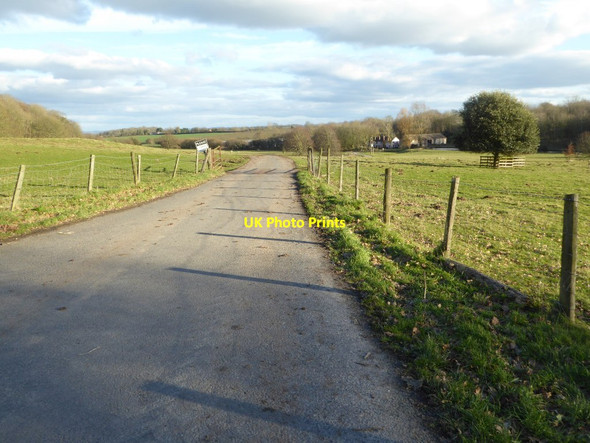Photo 6"x4" Road to Brook Farm Nextend c2018