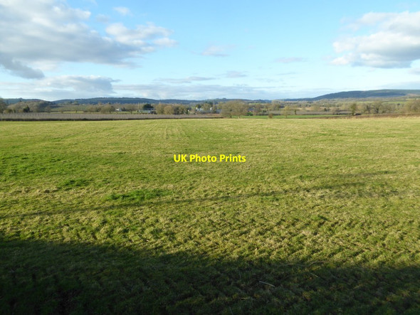 Photo 6"x4" Farmland near Marston Moorcot c2018