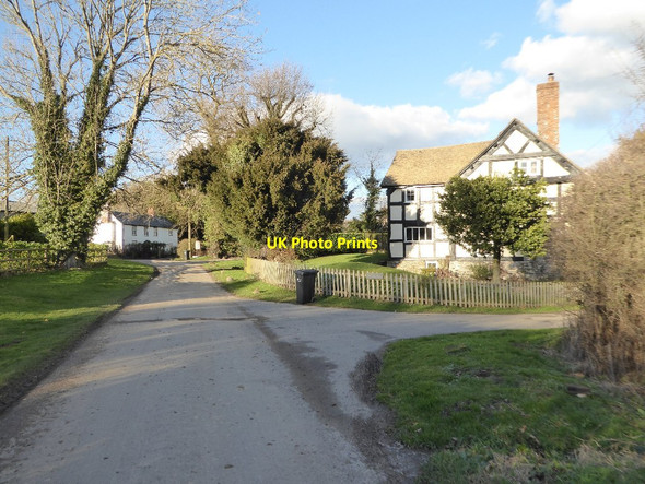 Photo 6"x4" Road passing through the hamlet of Marston Marston\/SO3657 c2018