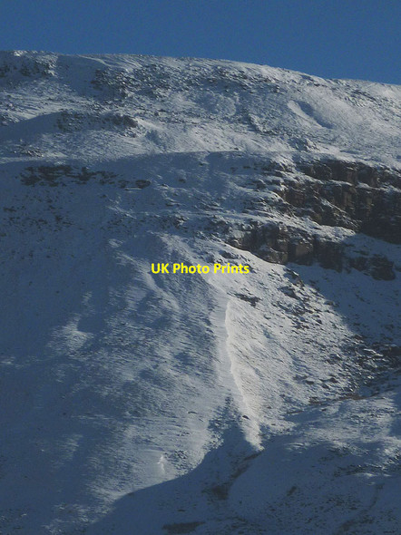 Photo 6"x4" The west face of Ingleborough Chapel-le-Dale c2018