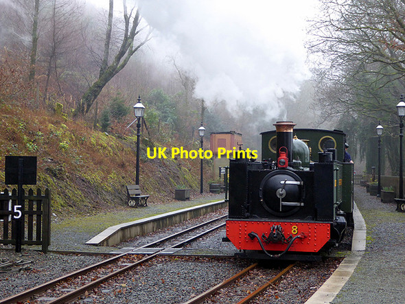 Photo 6"x4" No.8 departs from Aberffrwd Aberffrwd\/SN6878 c2018