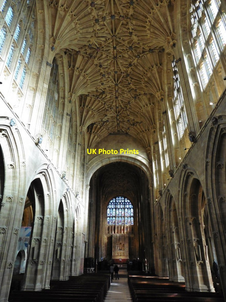 Photo 6"x4" Interior, Sherborne Abbey Sherborne\/ST6316 c2018