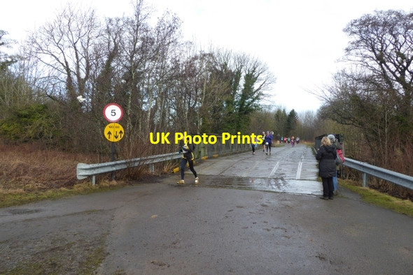 Photo 6"x4" Bridge over the River Laver Ripon c2018