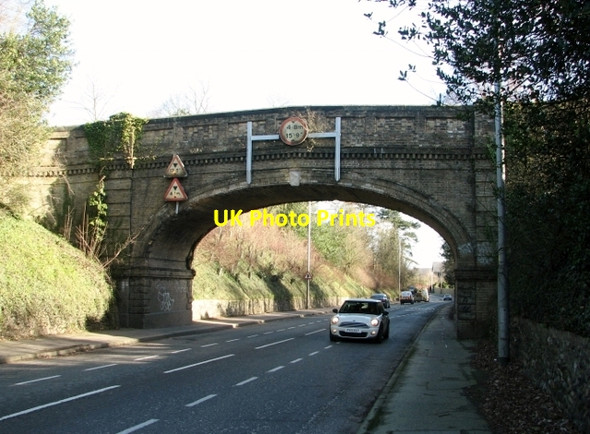 Photo 6"x4" Footbridge crossing Yarmouth Road (A1042) Postwick c2018