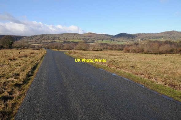 Photo 6"x4" Road crossing Castlemorton Common Chandler's Cross\/SO7738 c2018