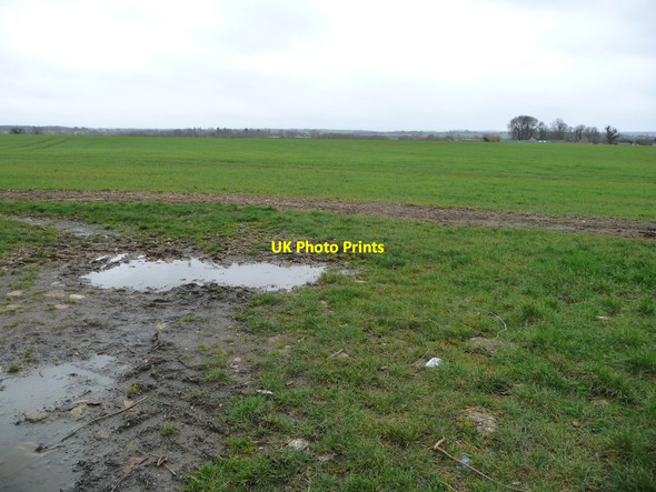 Photo 6"x4" Farmland south-east of Shrob Spinney Deanshanger c2018