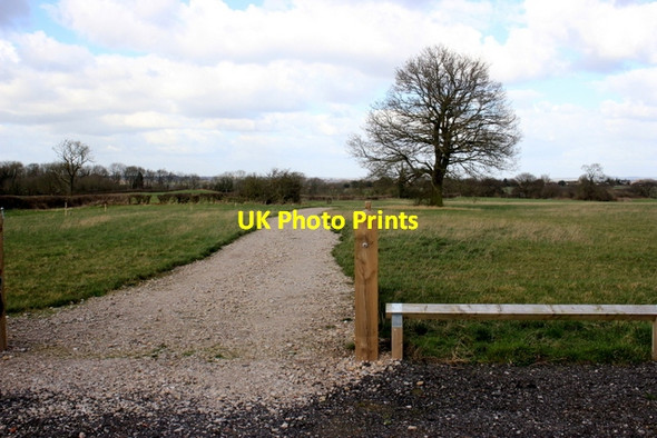 Photo 6"x4" Burial Ground North of Spondon The Flourish c2017