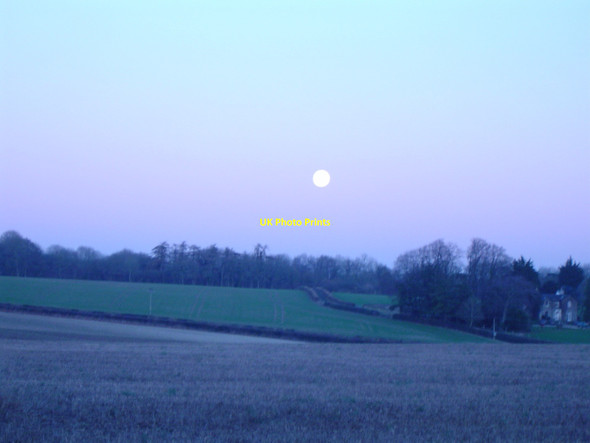 Photo 6"x4" Bleak midwinter Farnham\/ST9515 c2004
