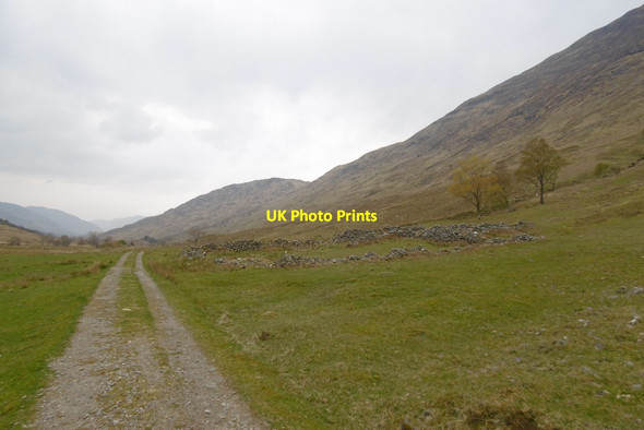Photo 6"x4" Ruined fank, Cona Glen Lochan Leac an lubhair c2017