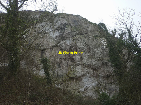 Photo 6"x4" Limestone crag, Humphrey Head Kents Bank\/SD3976 c2018