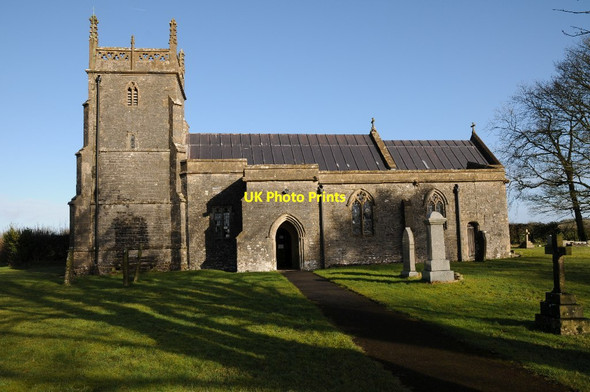 Photo 6"x4" Priddy church Priddy c2018