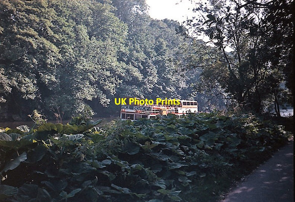 Photo 6"x4" River Weir Durham Durham c1989