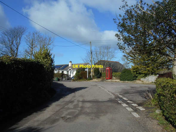 Photo 6"x4" Heanton Hill Phone Box Heanton Punchardon c2018