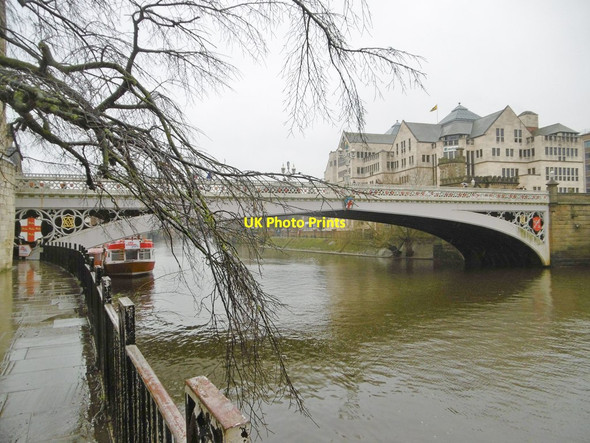 Photo 6"x4" York, Lendal Bridge York\/SE5951 c2018