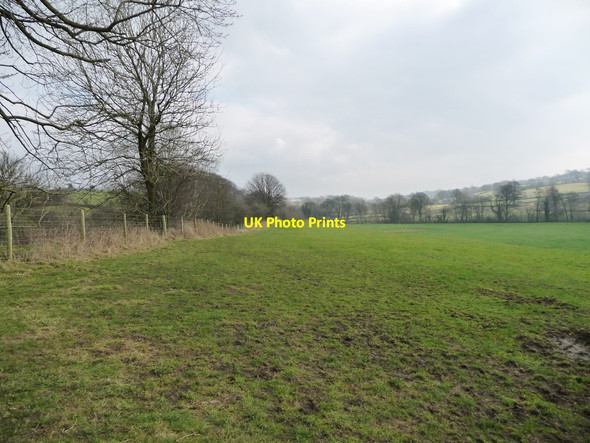 Photo 6"x4" Public footpath heading east from St Margaret's church Greystonegill c2018