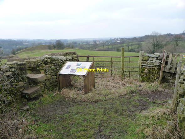 Photo 6"x4" Information panel no. 2, Bentham Heritage Trail Greystonegill c2018