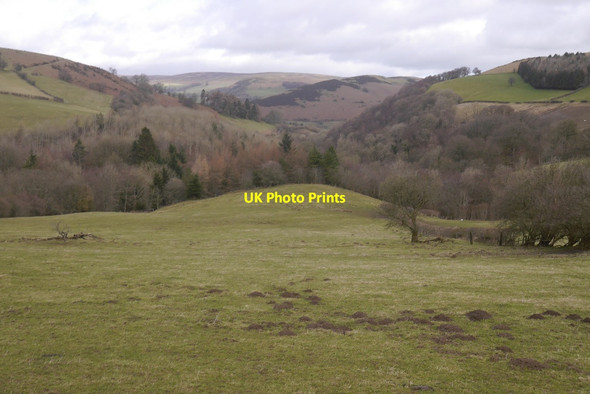 Photo 6"x4" Through the gap to Colva Bryngwyn\/SO1849 c2018