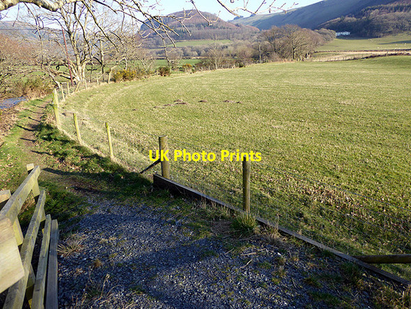 Photo 6"x4" Path to Aberffrwd Aberffrwd\/SN6878 c2018