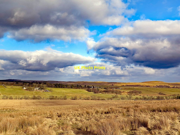 Photo 6"x4" Redesdale from moorland west of Rattenraw Horsley\/NY8496 c2018