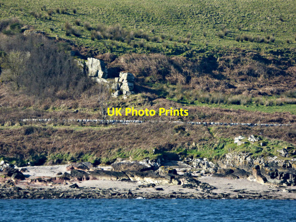 Photo 6"x4" Rock outcrop Largs\/NS2059 c2018