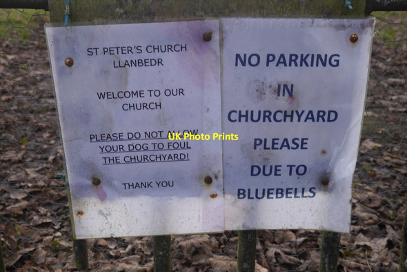 Photo 6"x4" St Peter's Church, Llanbedr Llanbedr\/SO1446 c2018