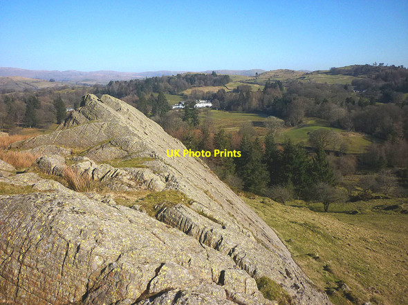 Photo 6"x4" Rock slab, Brant Fell Bowness-On-Windermere c2018