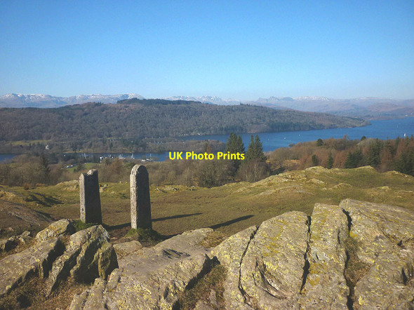 Photo 6"x4" On top of Brant Fell Bowness-On-Windermere c2018