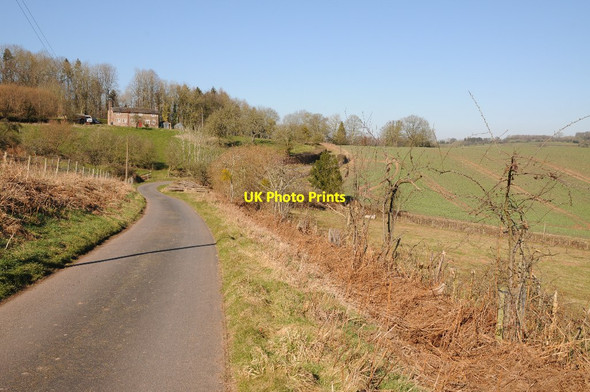 Photo 6"x4" Farm drive and cottage on Bromyard Downs Bromyard Downs c2018