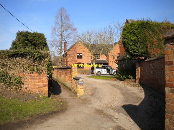 Photo 6"x4" Public footpath and private drive, Etwall Etwall c2018