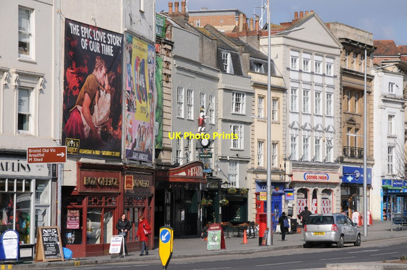 Photo 6"x4" Building facades on Anchor Road Bedminster c2018