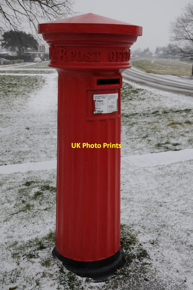 Photo 6"x4" Victorian pillarbox Great Malvern c2018