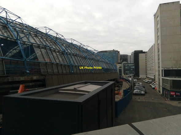 Photo 6"x4" Waterloo station: works on the former Eurostar terminal Westminster c2018