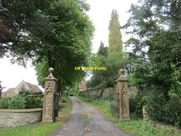 Photo 6"x4" Access to the Manor House, Trent Gore\/ST5918 c2017