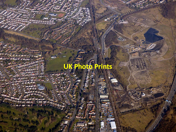 Photo 6"x4" Mount Vernon from the air Broomhouse\/NS6662 c2018