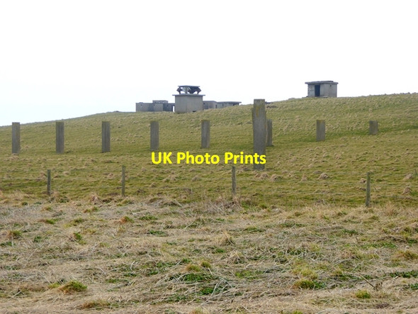 Photo 6"x4" Remains of the RAF station at Bempton Cliffs Bempton c2018