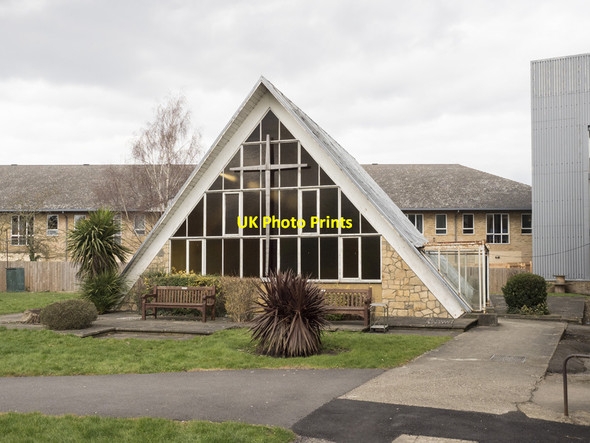 Photo 6"x4" Chase Farm Hospital Chapel, The Ridgeway, Enfield, Mx EN2 Enfield\/TQ3396 c2018 P1