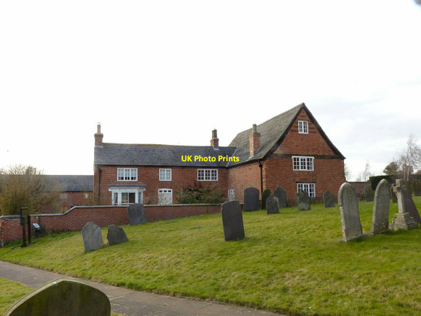 Photo 6"x4" North Manor Farmhouse Barsby c2018