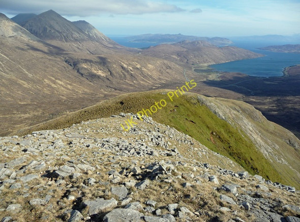 Photo 6"x4" Druim Eadar D\u00c3\u00a0 Choire Druim Eadar D\u00e0 Choire c2009