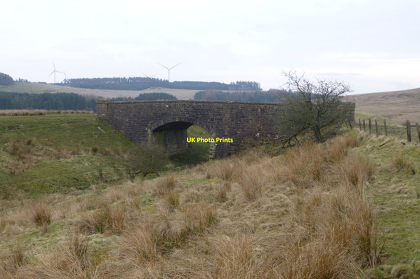 Photo 6"x4" Bridge taking public bridleway over the old 'Wannie' Railway East Woodburn c2018