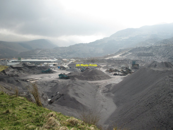Photo 6"x4" Penrhyn quarry, Bethesda Braichmelyn c2018
