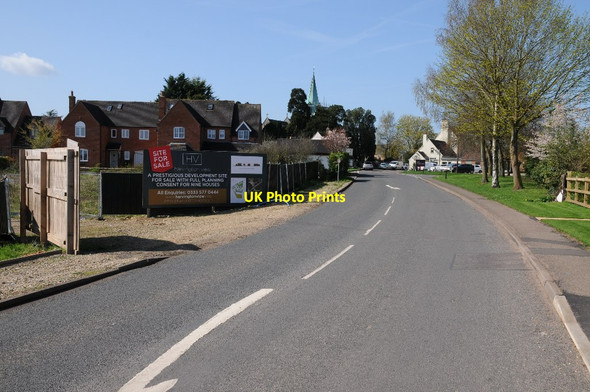 Photo 6"x4" Road entering Harvington Harvington\/SP0549 c2018