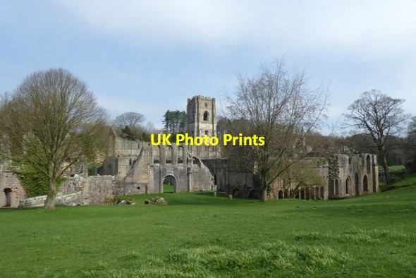 Photo 6"x4" Fountains Abbey monastery Aldfield c2018